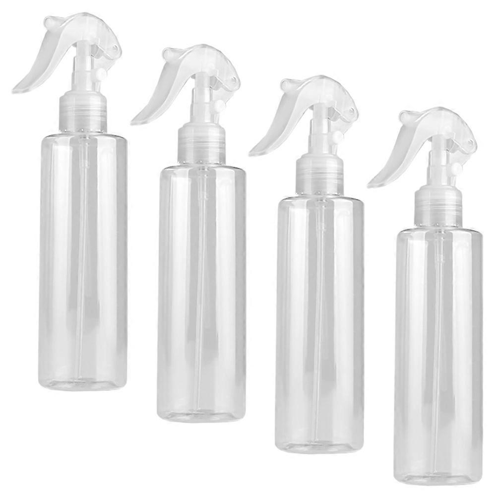 Sprayer Spray Bottles for Storage 4Pcs Transparent Multi-Function Alcohol Containers