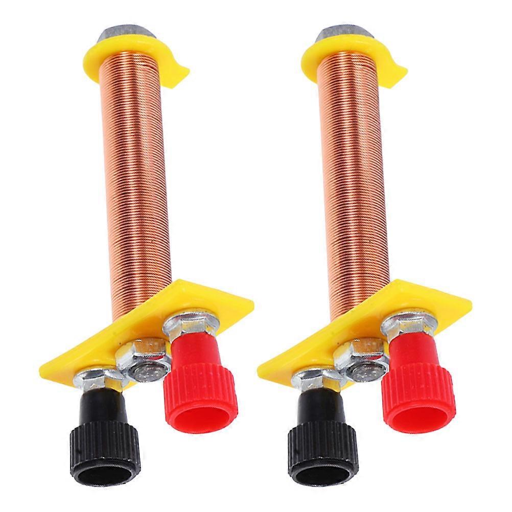 Educational Physics Coil Solenoid Electromagnet Teaching Tool 4Pcs