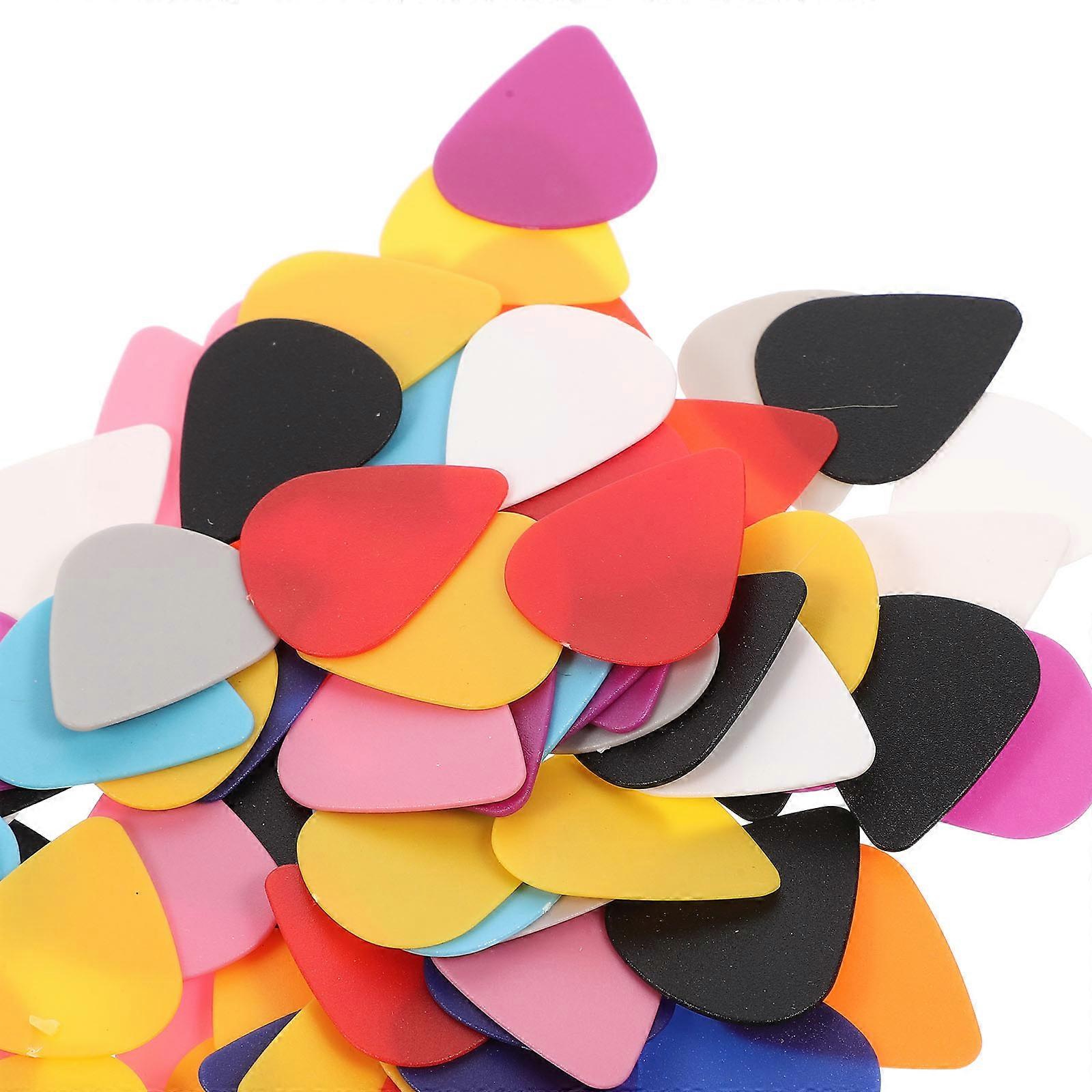 Guitar Picks For Guitar 150Pcs Professional Durable Assorted Color ABS That Enhance Sound