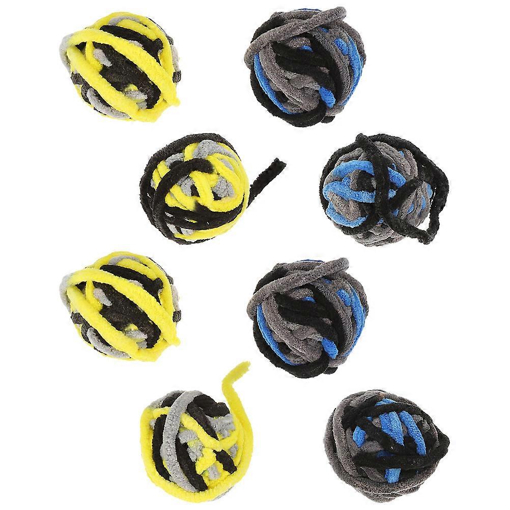 Cat Exercise Balls Interactive Toys For Cats And Kittens Indoor And Outdoor Play Assorted Color 24Pcs