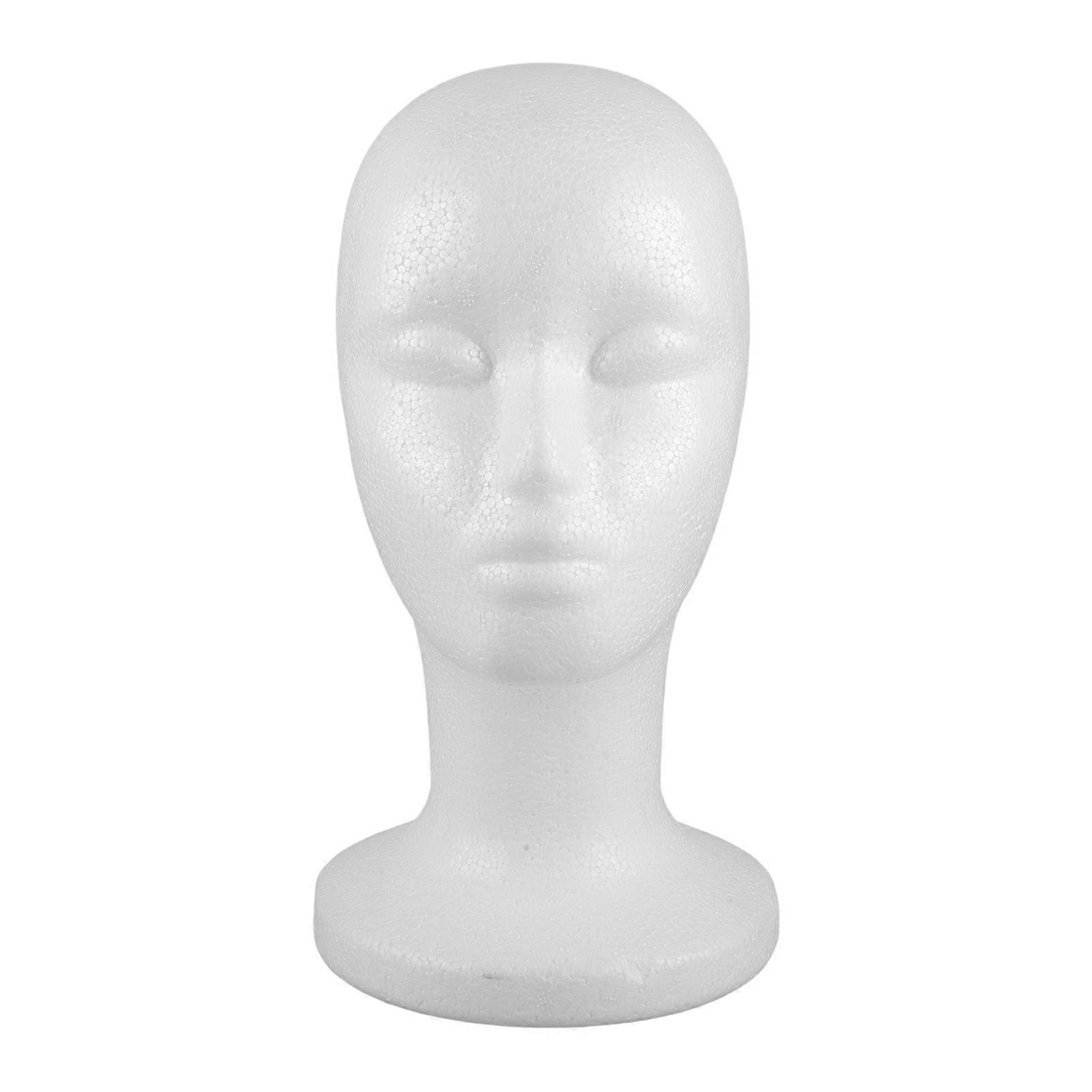 3Pcs Mannequin Head Display Stand For Hats Wigs And Hairpieces Ideal For Home Salon Travel Needs With Rectangular Shape