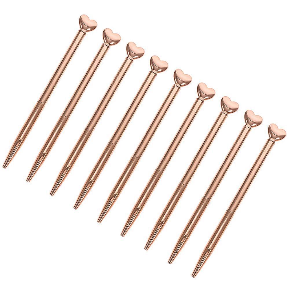 Heart Pens Valentines Pen for Writing Use 27Pcs Retractable Ballpoint Pen