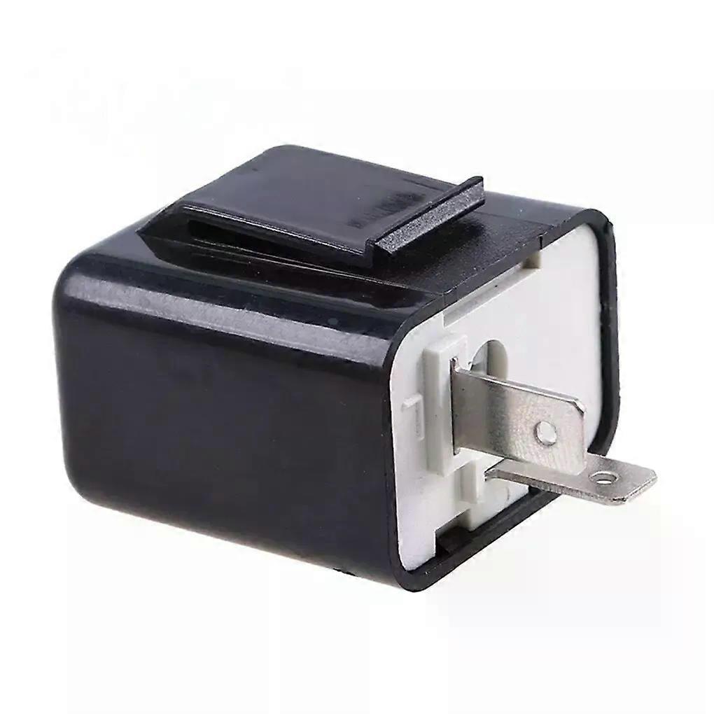 2Pin Motorcycle LED Flasher Relay Adjustable Frequency of Turn Signal Blinker Indicator Flasher Relays For Motorbike Accessories