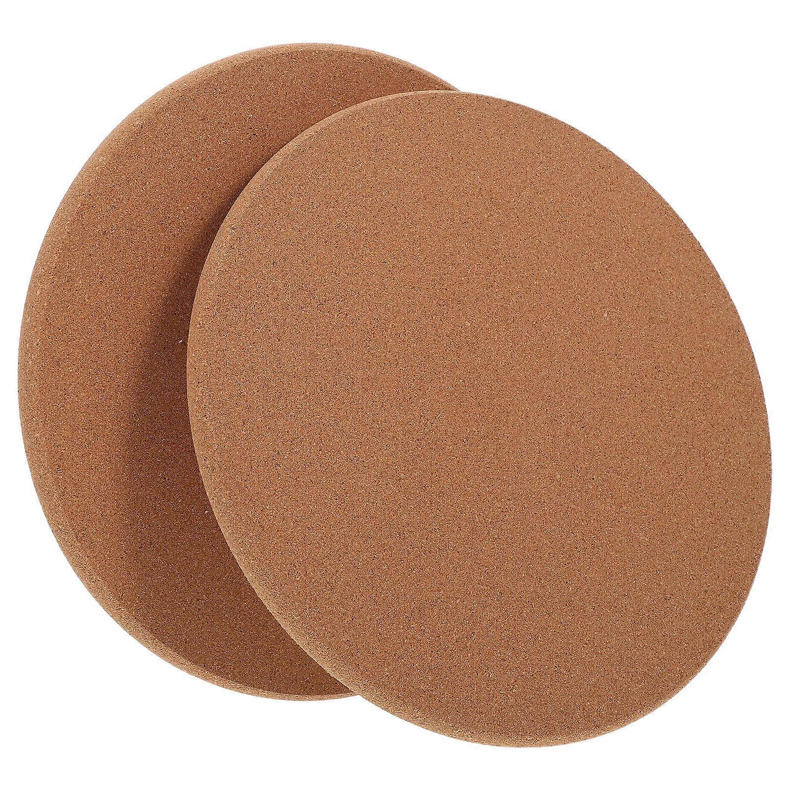 Round Cork Coasters Heat Resistant for Pots with 10Pcs Set