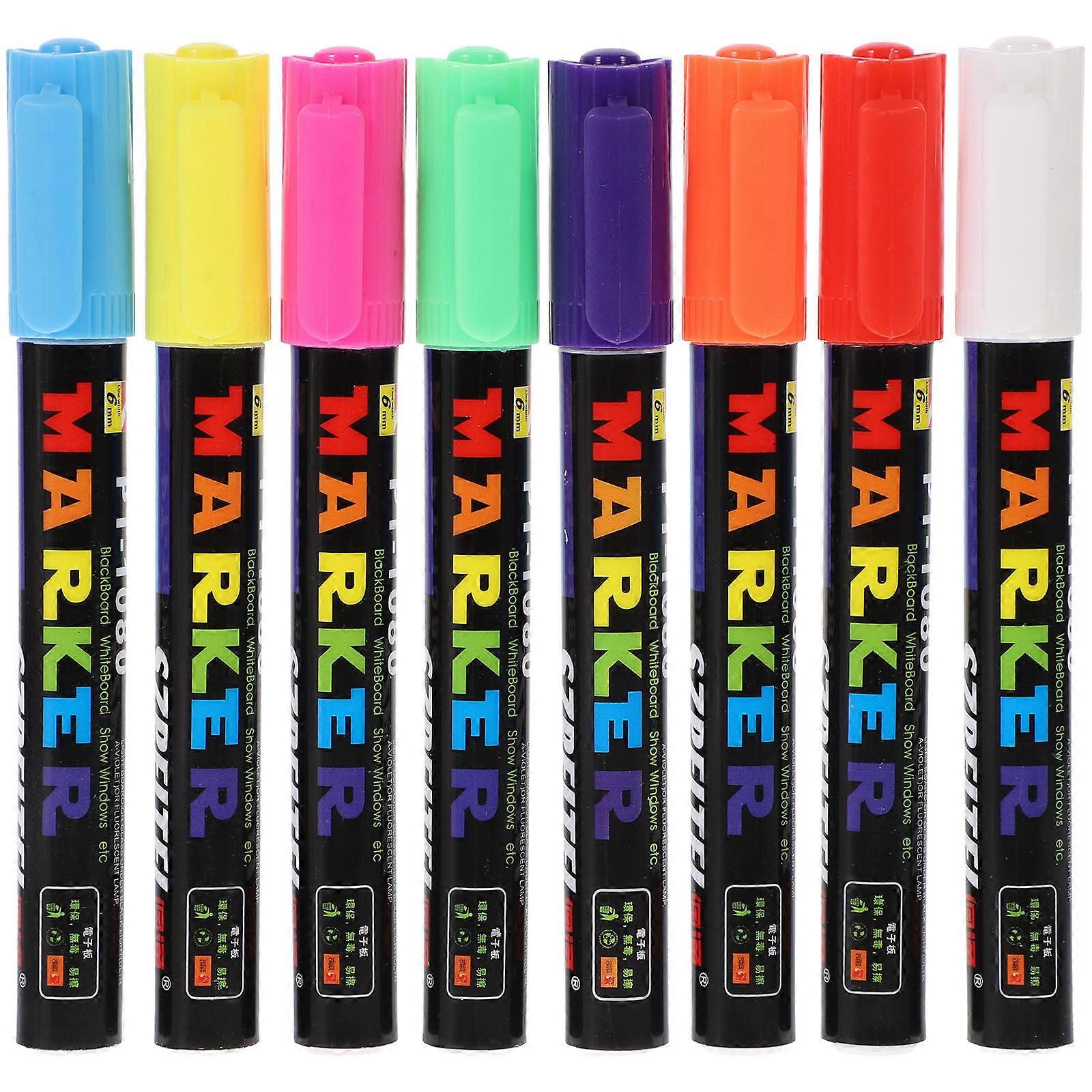 8Pcs Marking Marker Pen Set for Beekeeping Tools Assorted Color Daily Use Bee Queen Marking
