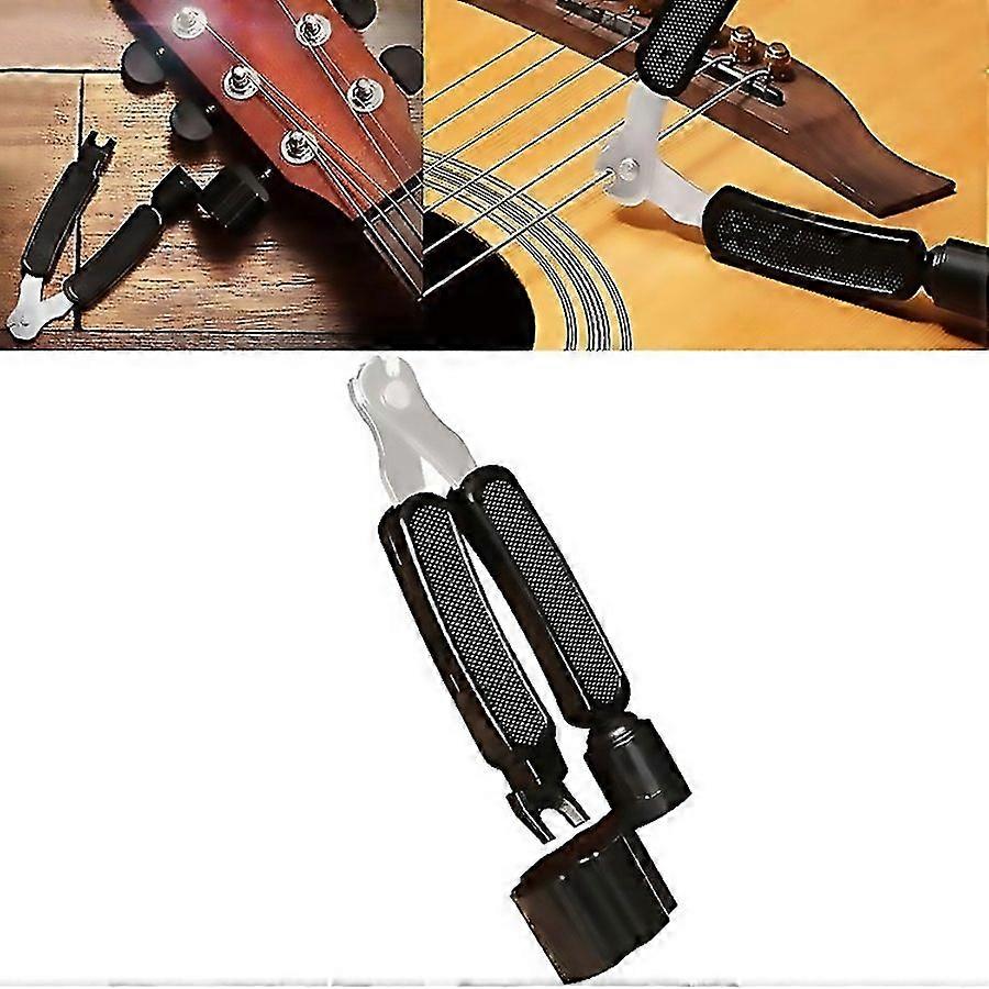 For Guitar String Changing Tool Set String Trimmer Winding String Winding Threeinone Clamp Guitar Ac