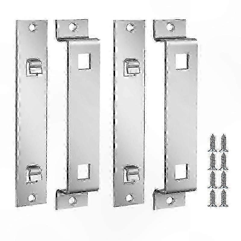 Galvanized Steel Bird House Mounting Bracket 2 Sets Rust-Proof Hanger for Stable Installation