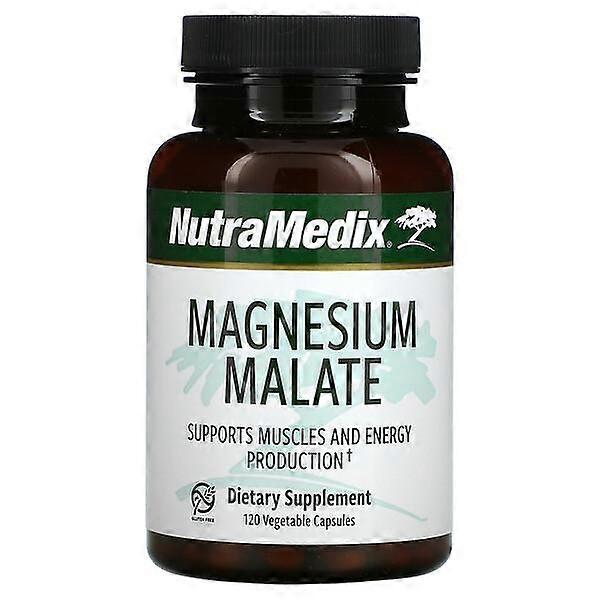 NutraMedix, Magnesium Malate, 120 Vegetable Capsules
