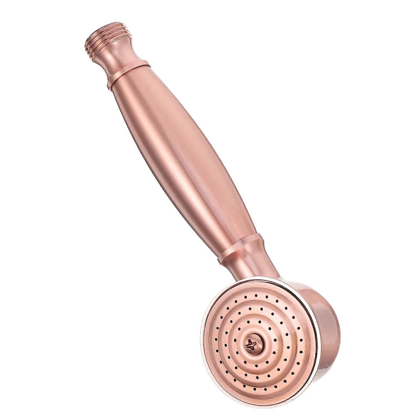 Brass Replacement Shower Head Vintage Handheld Sprayer Head 5Pcs Pack