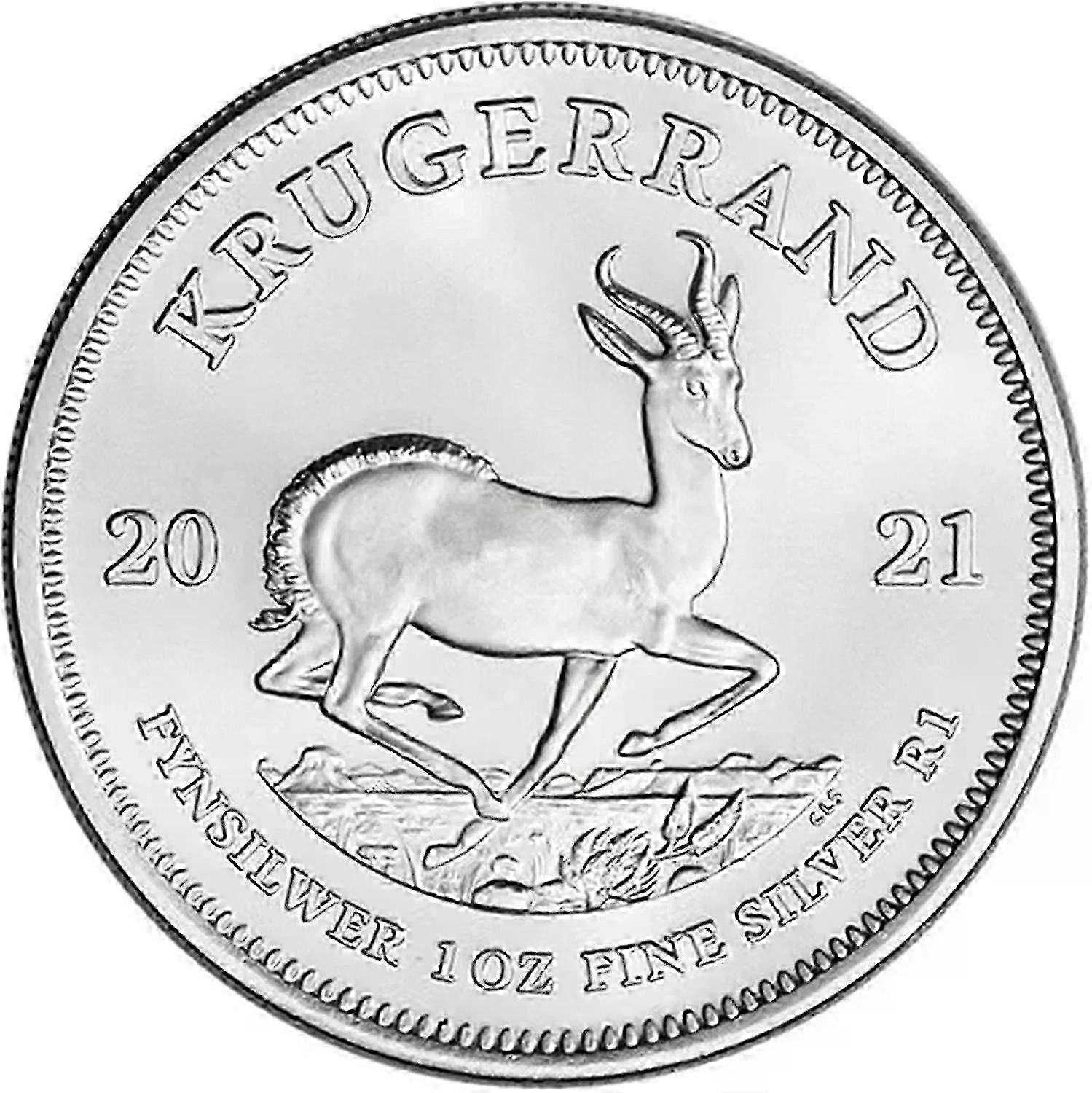Zuid-Afrika 1 oz Zilveren Krugerrana Munt Briljant Niet gecirculeerd