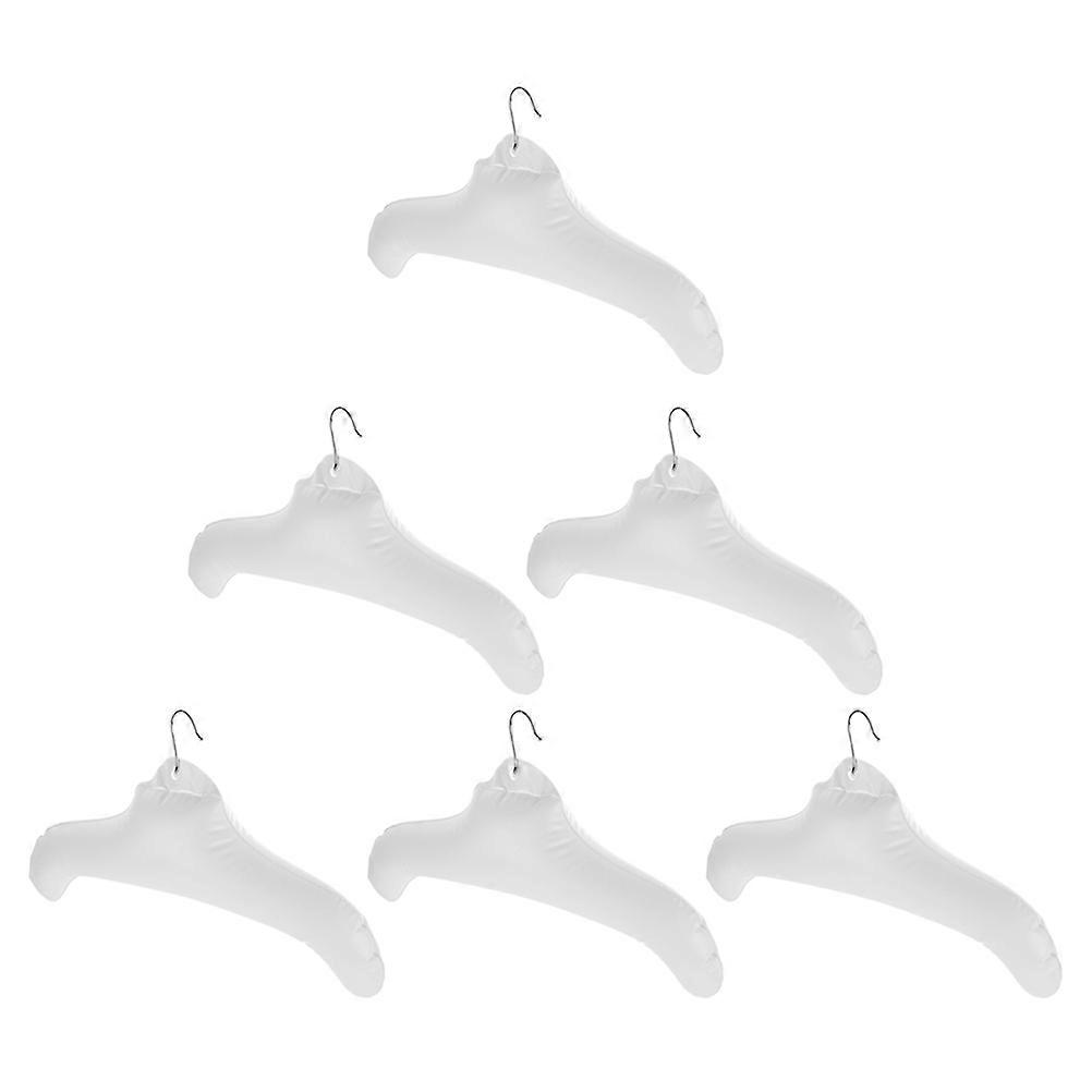 PVC Folding Travel Clothes Hanger for Drying 30Pcs Inflatable Design