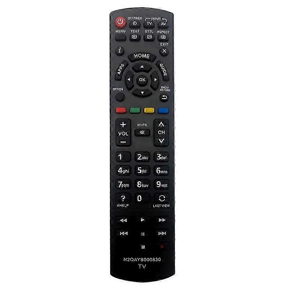 N2QAYB000830 For Panasonic TV Remote Control 10m Range Infrared Replacement Controller