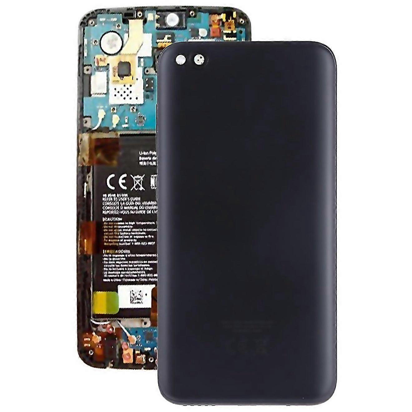 For Battery Back Cover With Side Keys Camera Lens For Xiaomi Redmi Goblack
