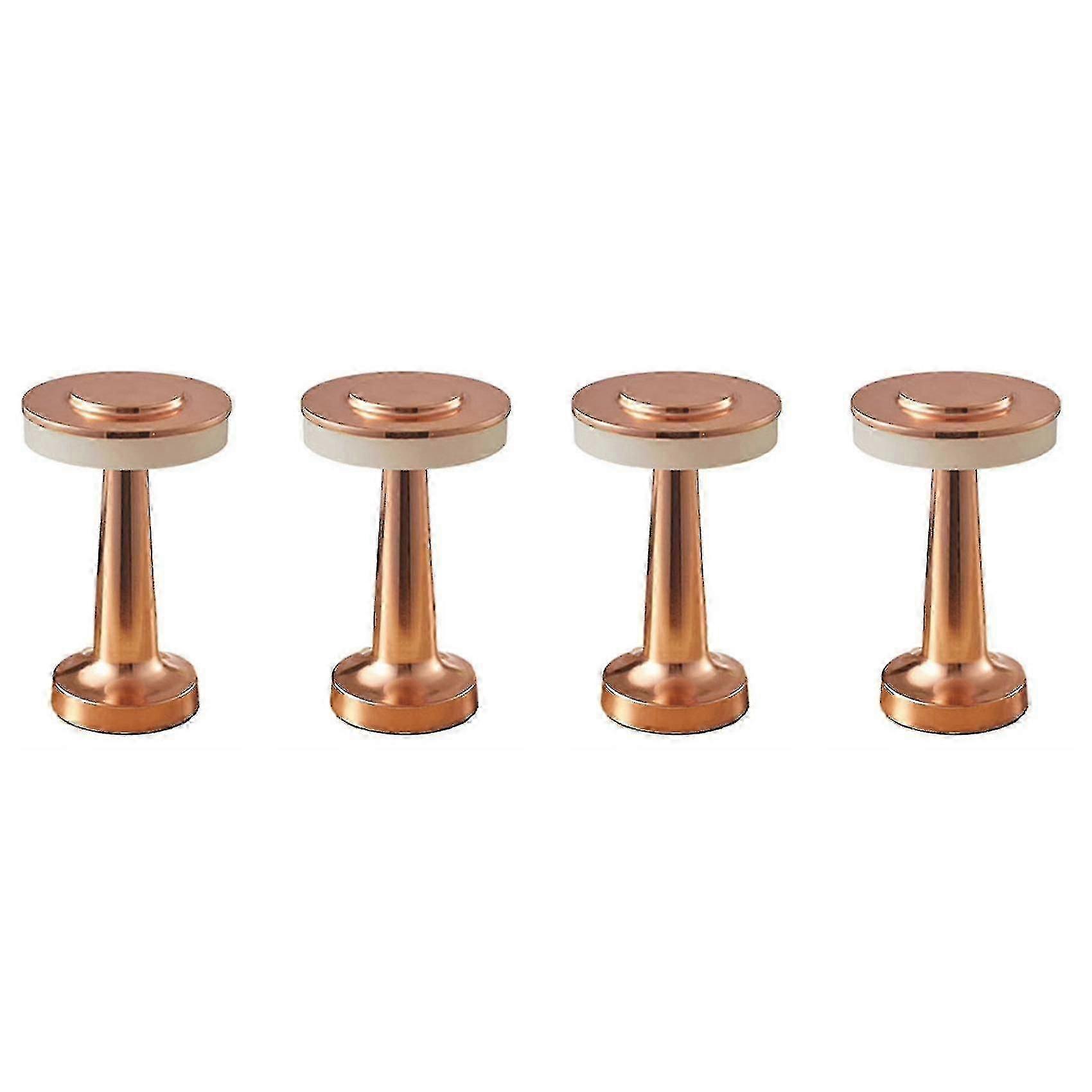Touch Led Rechargeable Table Lamp Dining Table Bar Table Lamp,bronze