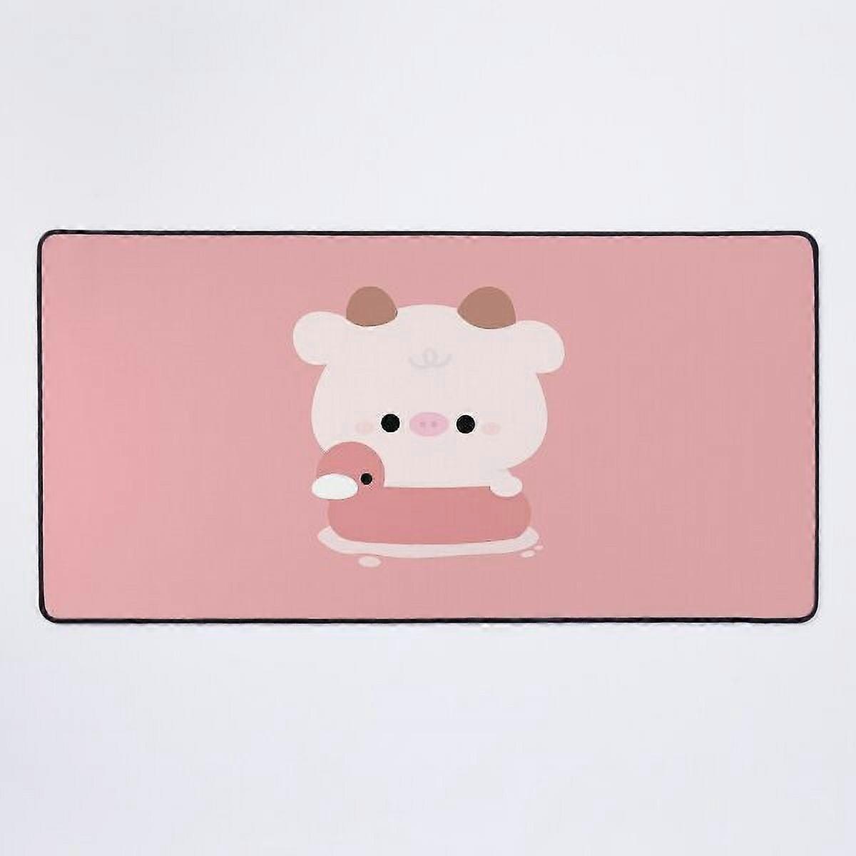 A NEW Cow Swimming Desk Mat