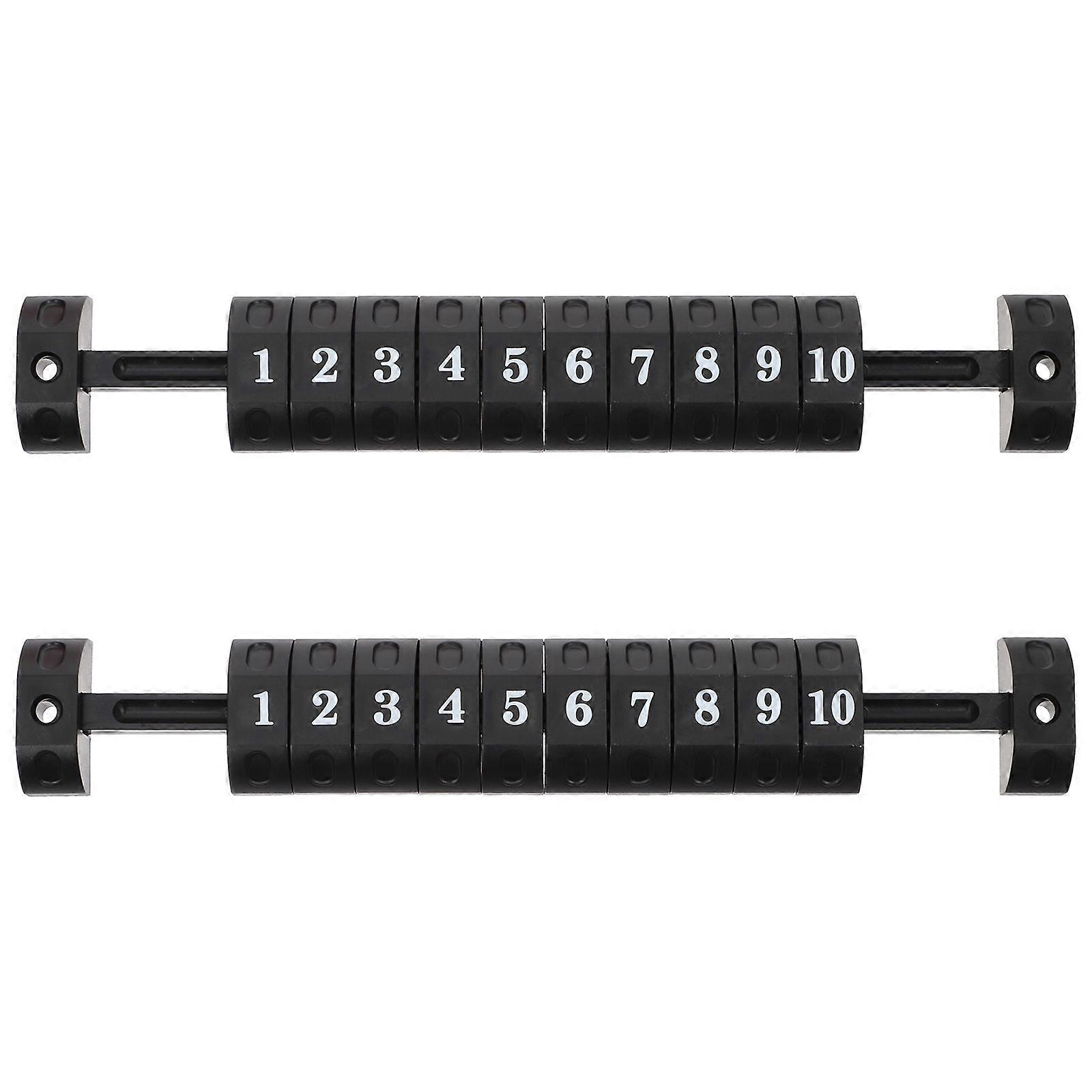 2pcs Versatile Score Keepers Game Score Indicator Soccer Scorekeepers Game Supply