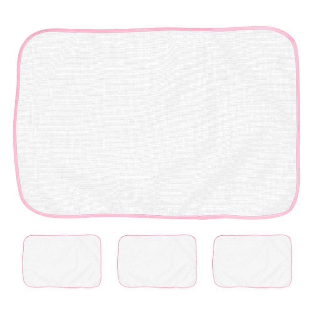 4pcs High Temperature Protective Ironing Press Pads Anti-scald Mesh Mat Insulated Ironing Mesh