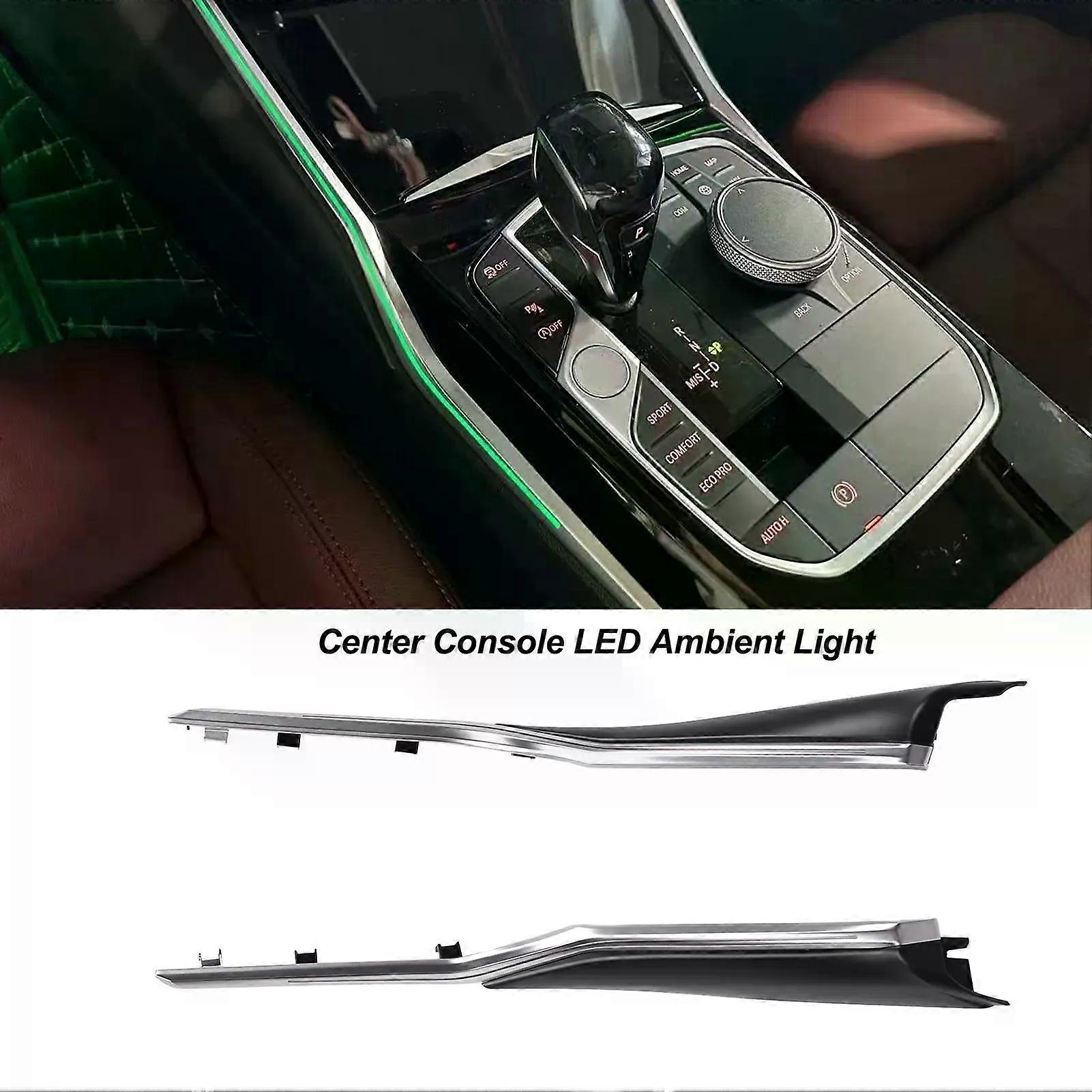 Center Console Trims LED Ambient Light for BMW 3 4 Series G20 G22 G23 G26 M3 G80 M4 G82 G83 LHD 2019 Onwards