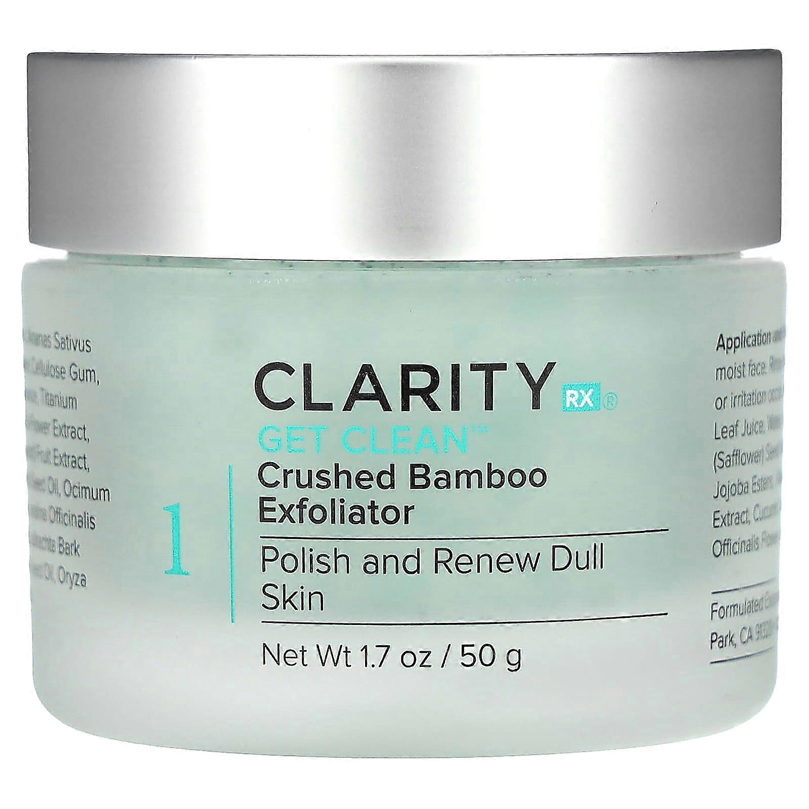 Get Clean, Crushed Bamboo Exfoliator , 1.7 oz (50 g)