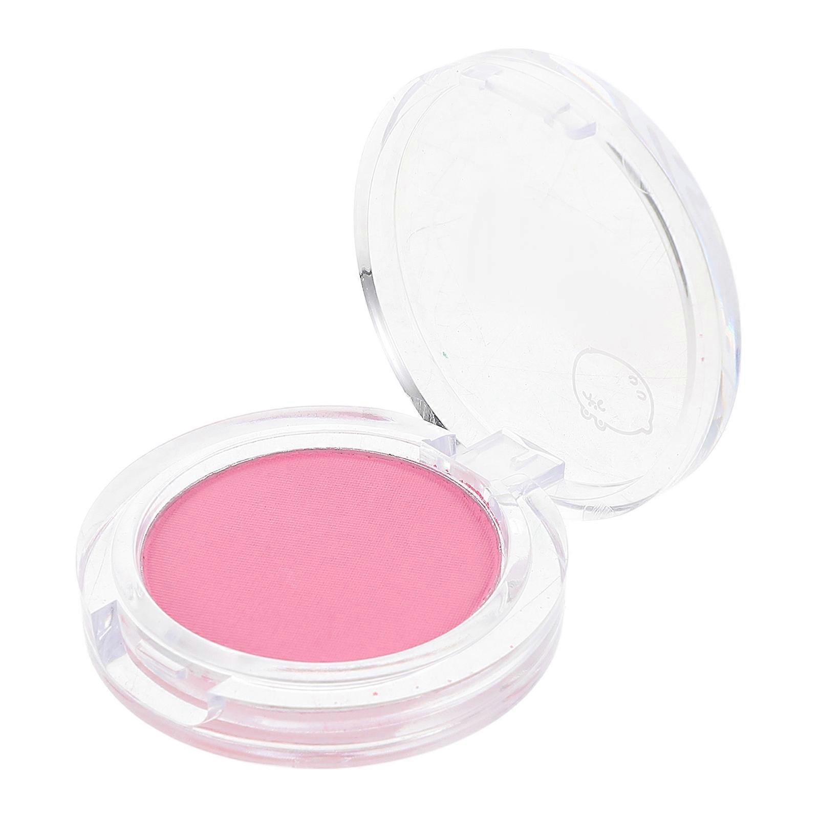 Single Color Blush for Makeup Portable Blush Palette for Face Pink