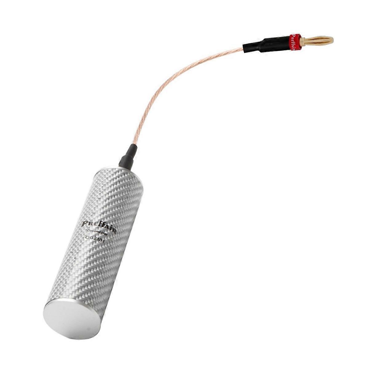 Preffair HIFI Black Hole Grounding Box, Banana Plug Cable