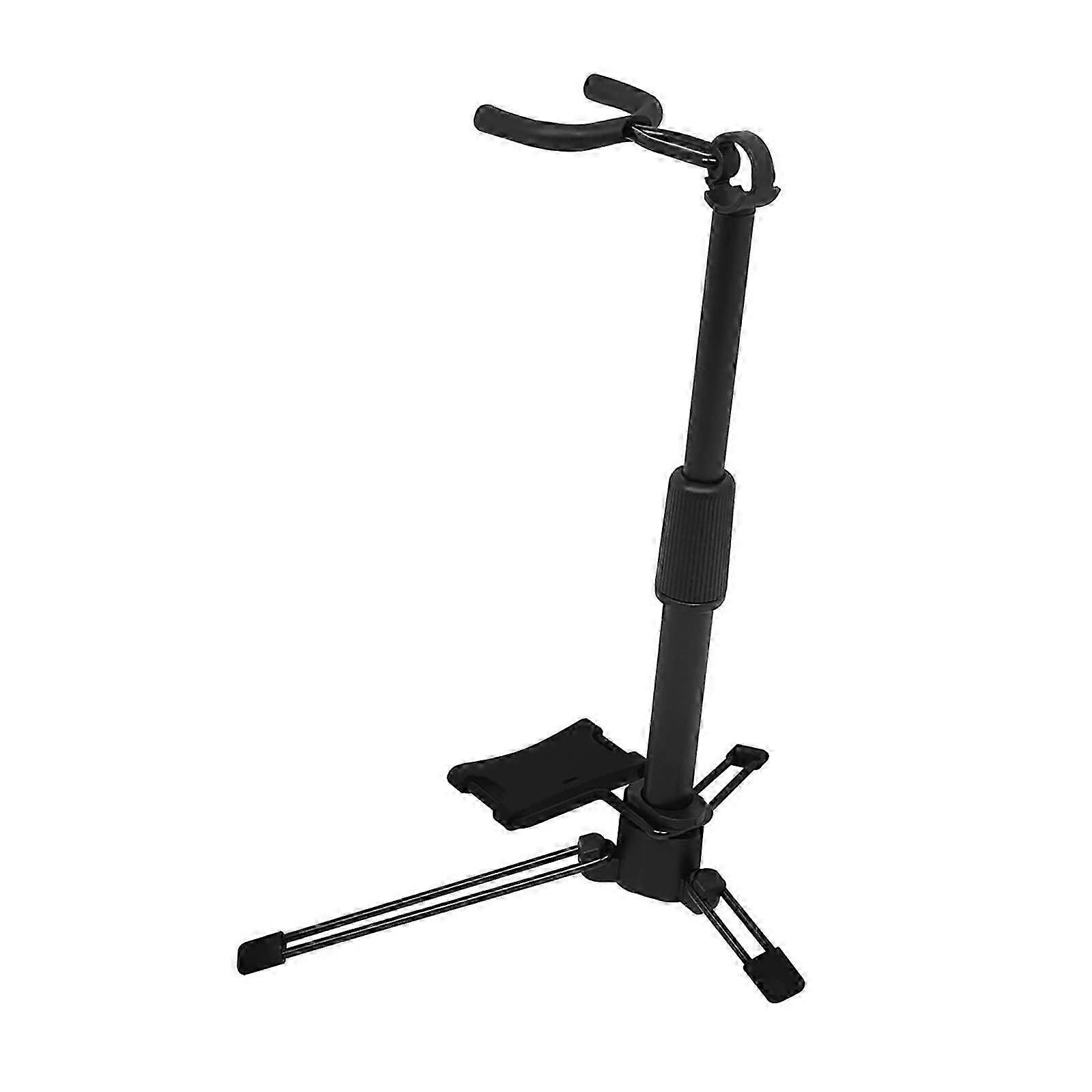 Foldable Saxophone Stand Tripod Holder for Alto & Tenor Saxophones, Metal Floor Stand with Adjustable Height and Stability