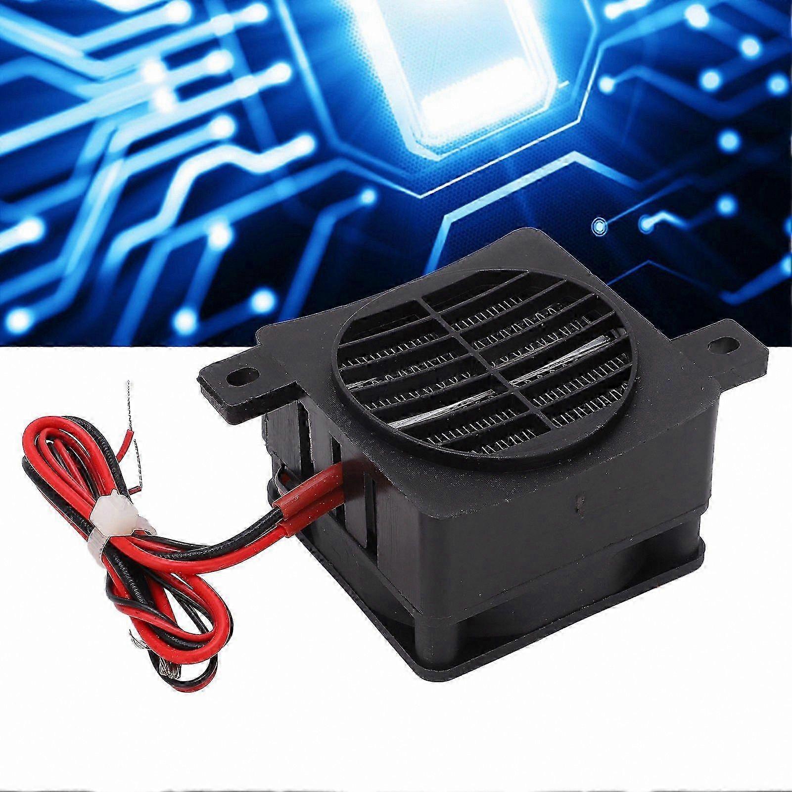 Mini Ceramic Heater DC12V 50W Compact Heater for Small Spaces Constant Temperature