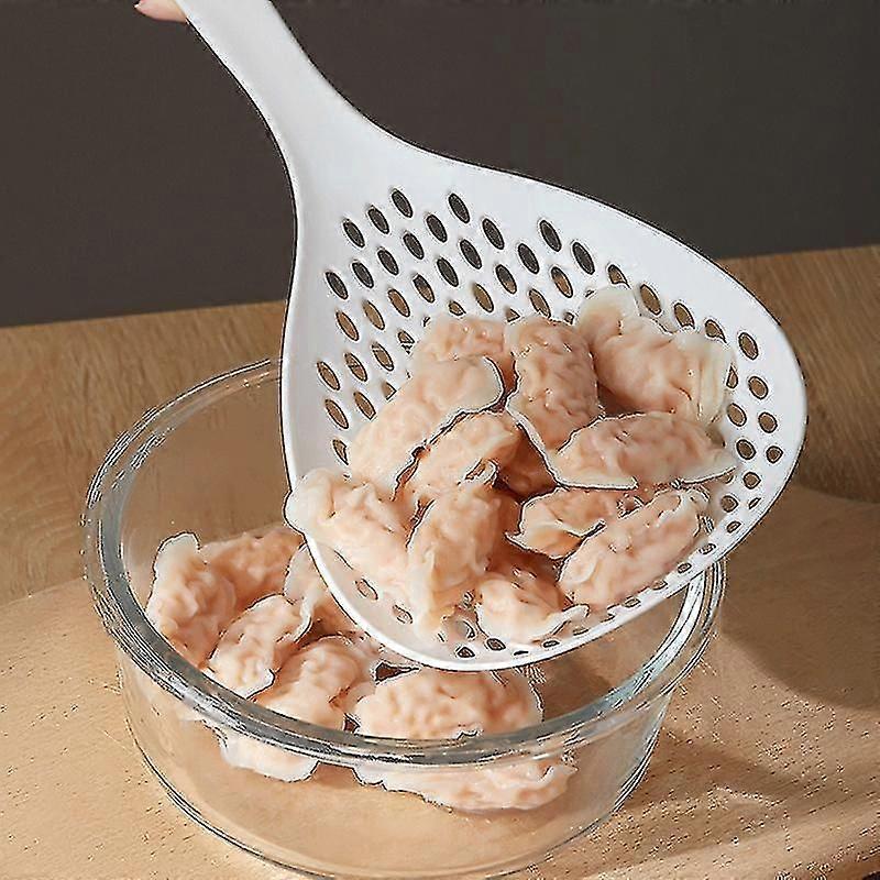 Multipurpose Colander Durable Skimmer Slotted Spoon Heat Resistant Strainer For Kitchen Cooking