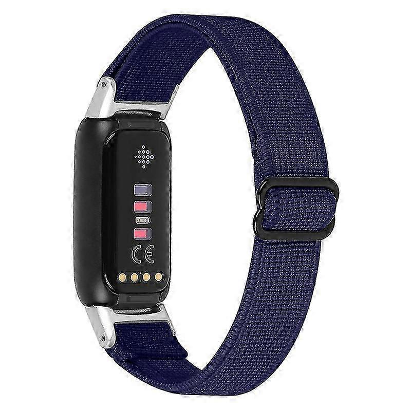 Soft Nylon Watch Band Adjustable Replacement Straps for Fitbit Luxe - jkw