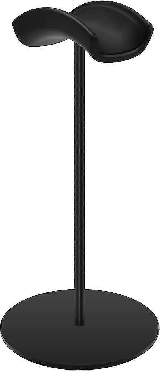 Headphone Stand, Metal Headphone Stand with Stable Base, Non-slip Silicone for Space Saving & Display