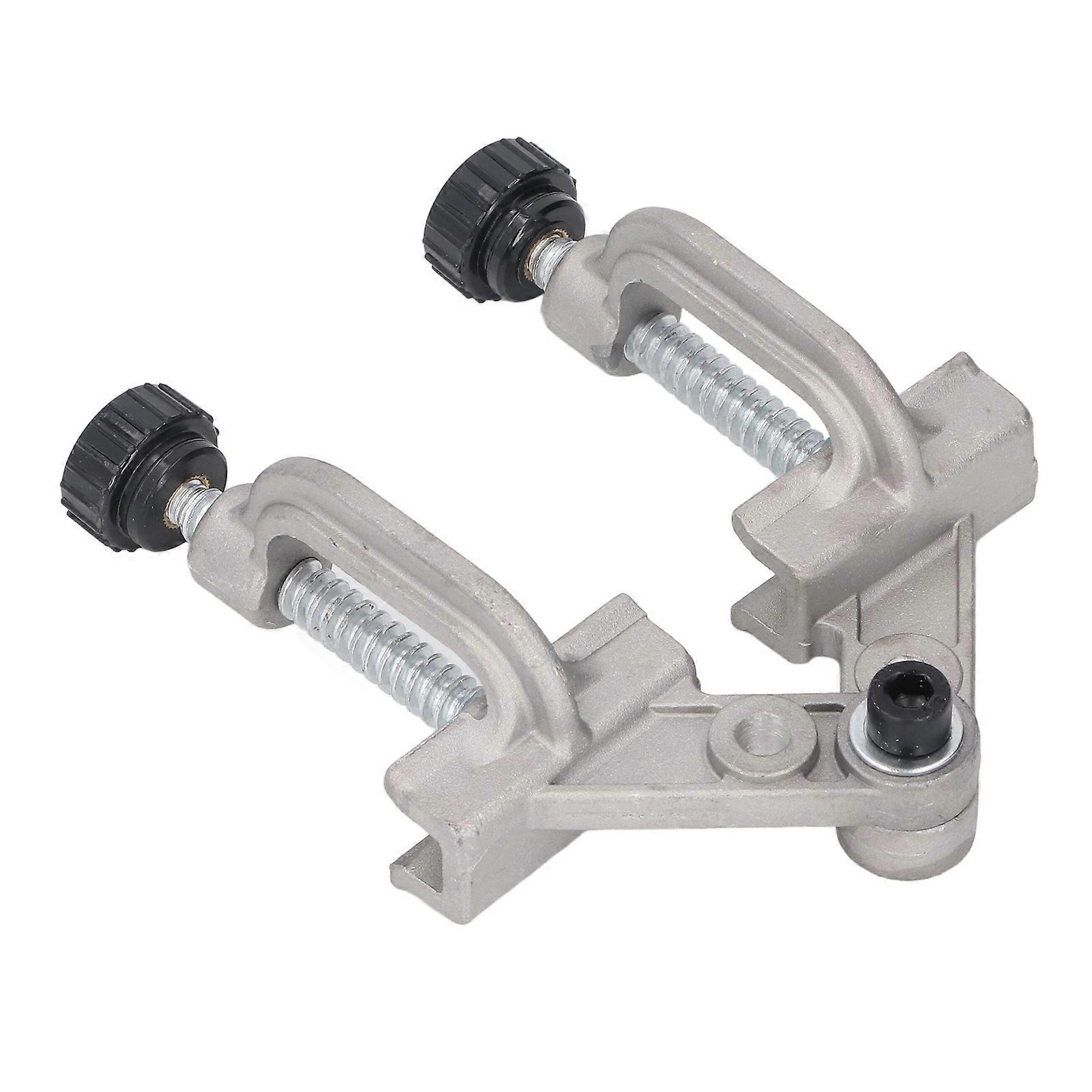 Double Handle Pipe Clamp Aluminium Die Casting 10-180° Quick Release Right Angle Corner Clamp for Woodworking 