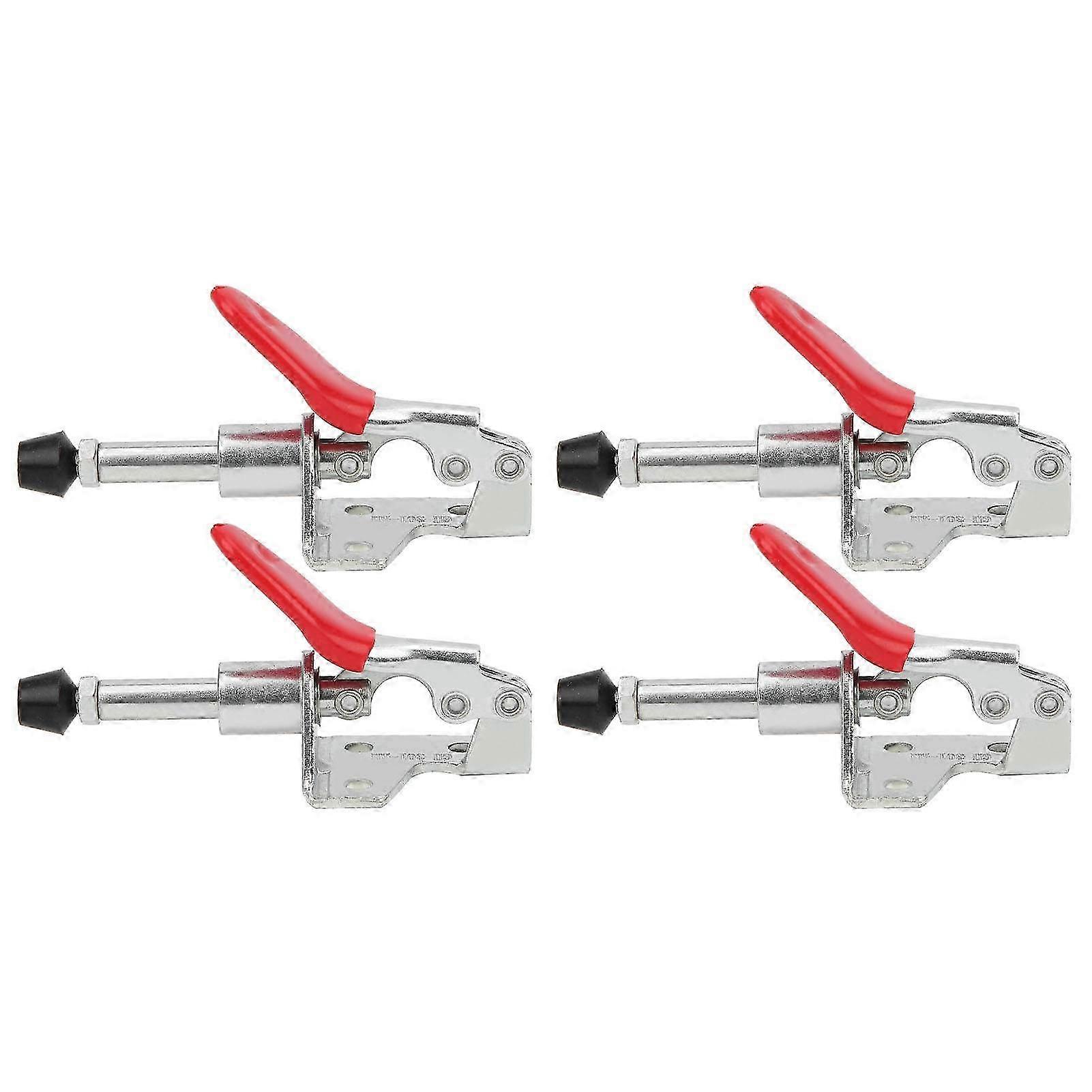 Uadme Toggle Clamp, 4Pcs Fixed Lock Load 45kg Push Pull Quick Release Hand Tool