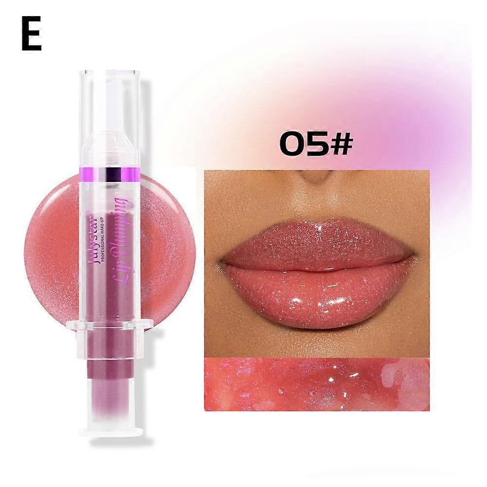 Hydrating Lip Plumping Gloss With Collagen And SPF For Full Shiny Lips 5ml