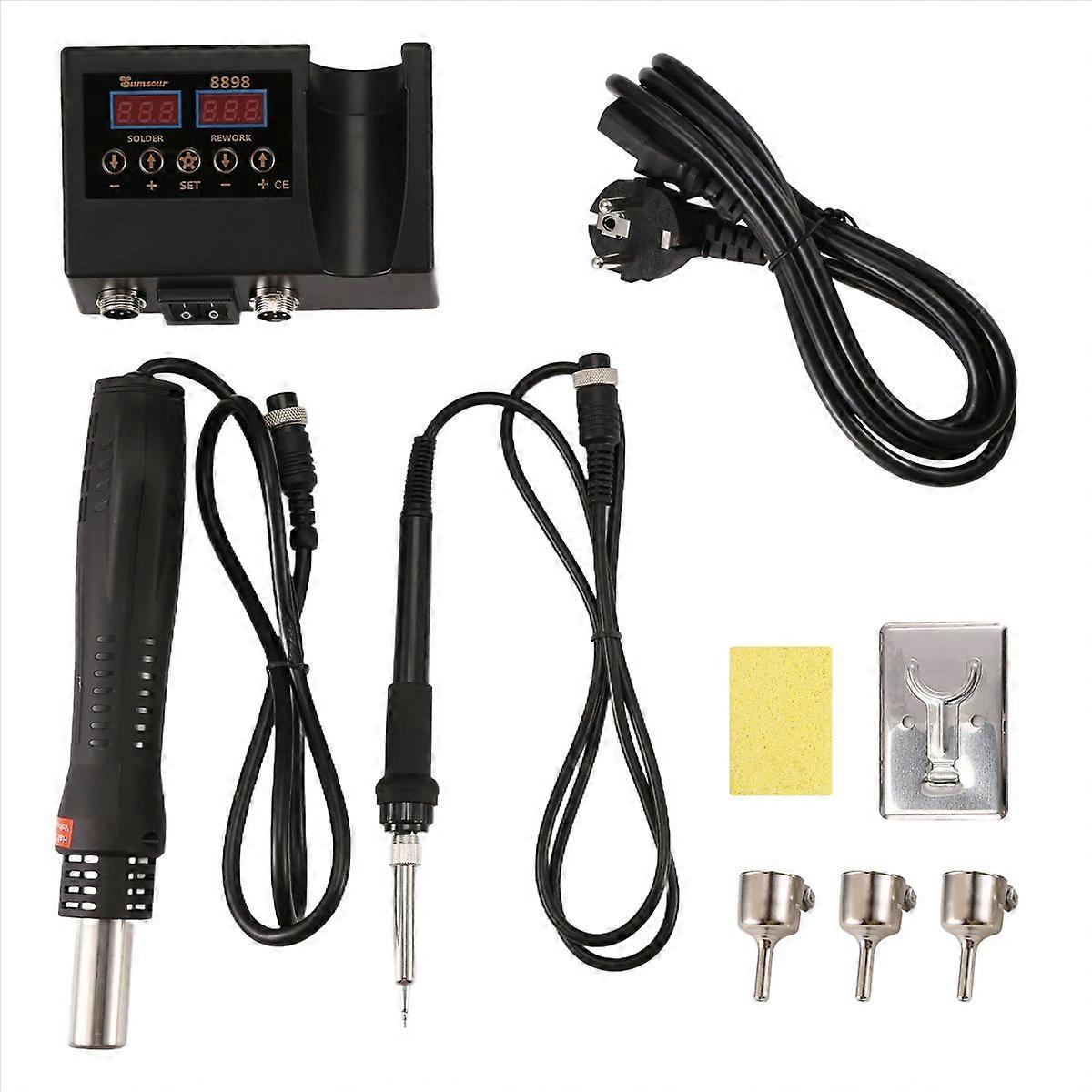Soldering Station 8898 Digital Display Welding Repair Tools EU Plug