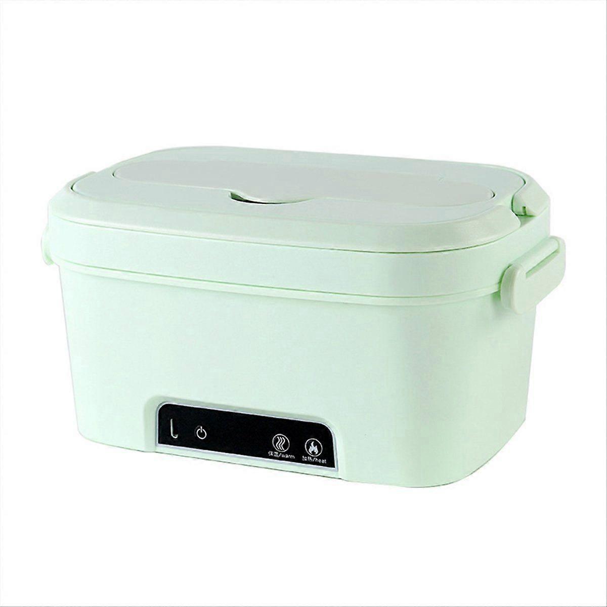 Cordless Heated Lunch Box 1.5L Rechargeable Auto-Scheduled Food Heater for Adults Smart Hot Lunch B