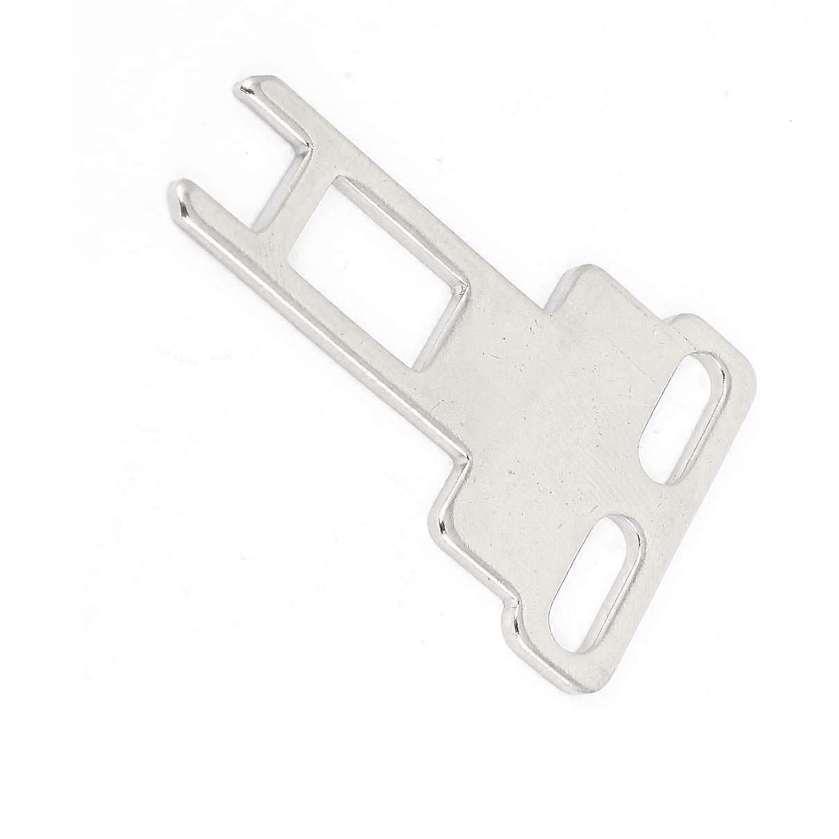 Tongue Door Safety Interlock Switch Actuating Key Silver Tone for Lock Systems