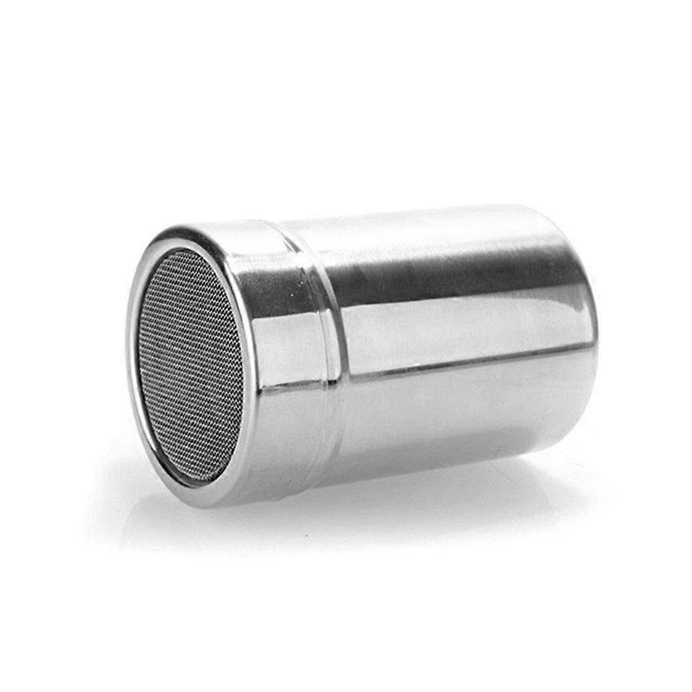 Stainless Steel Flour Sugar Cocoa Shaker with Fine Mesh Sifter for Coffee Baking Icing