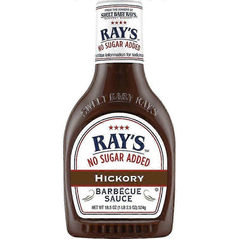 صلصة الباربكيو هيكوري من بيبي راي الحلو ، بدون سكر مضاف ، 18.5 أونصة