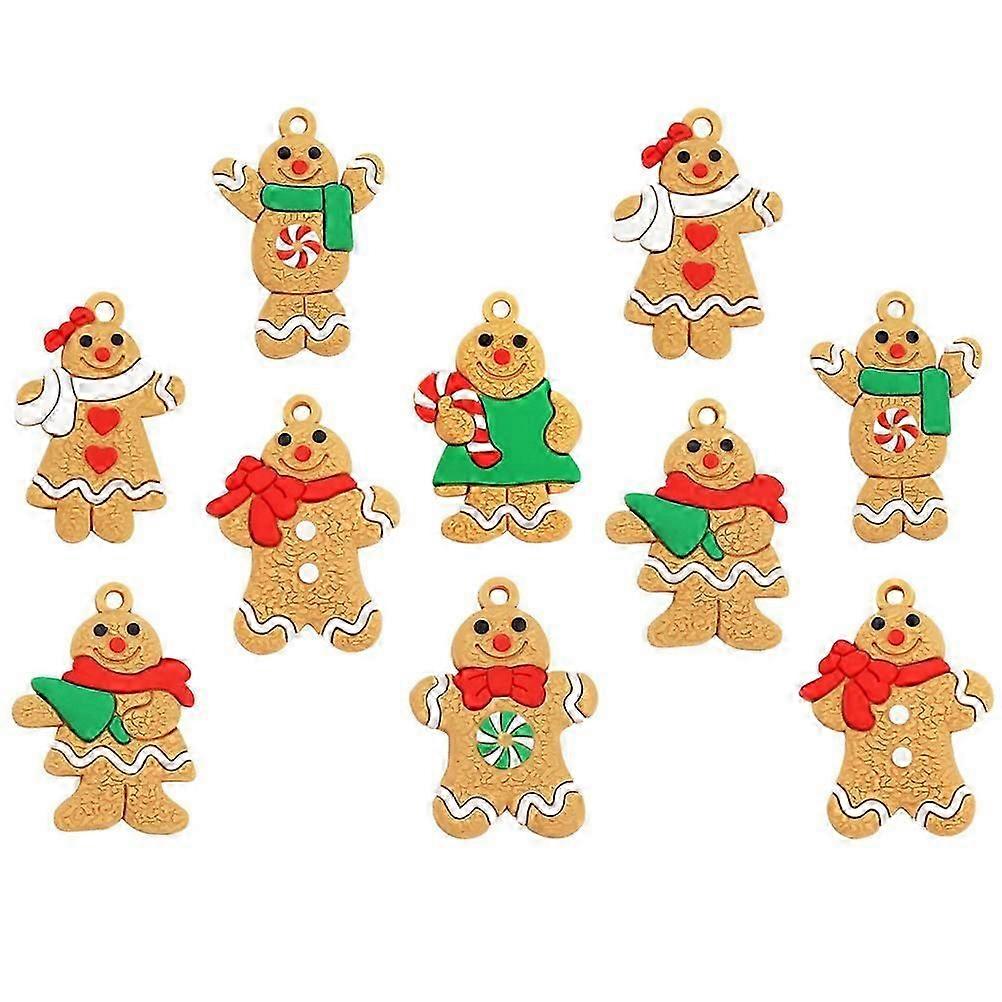 gingerbread man christmas tree decorations 30pcs