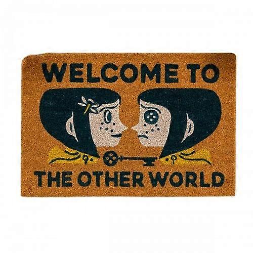 Paillasson Coraline « Bienvenue dans l'autre monde »