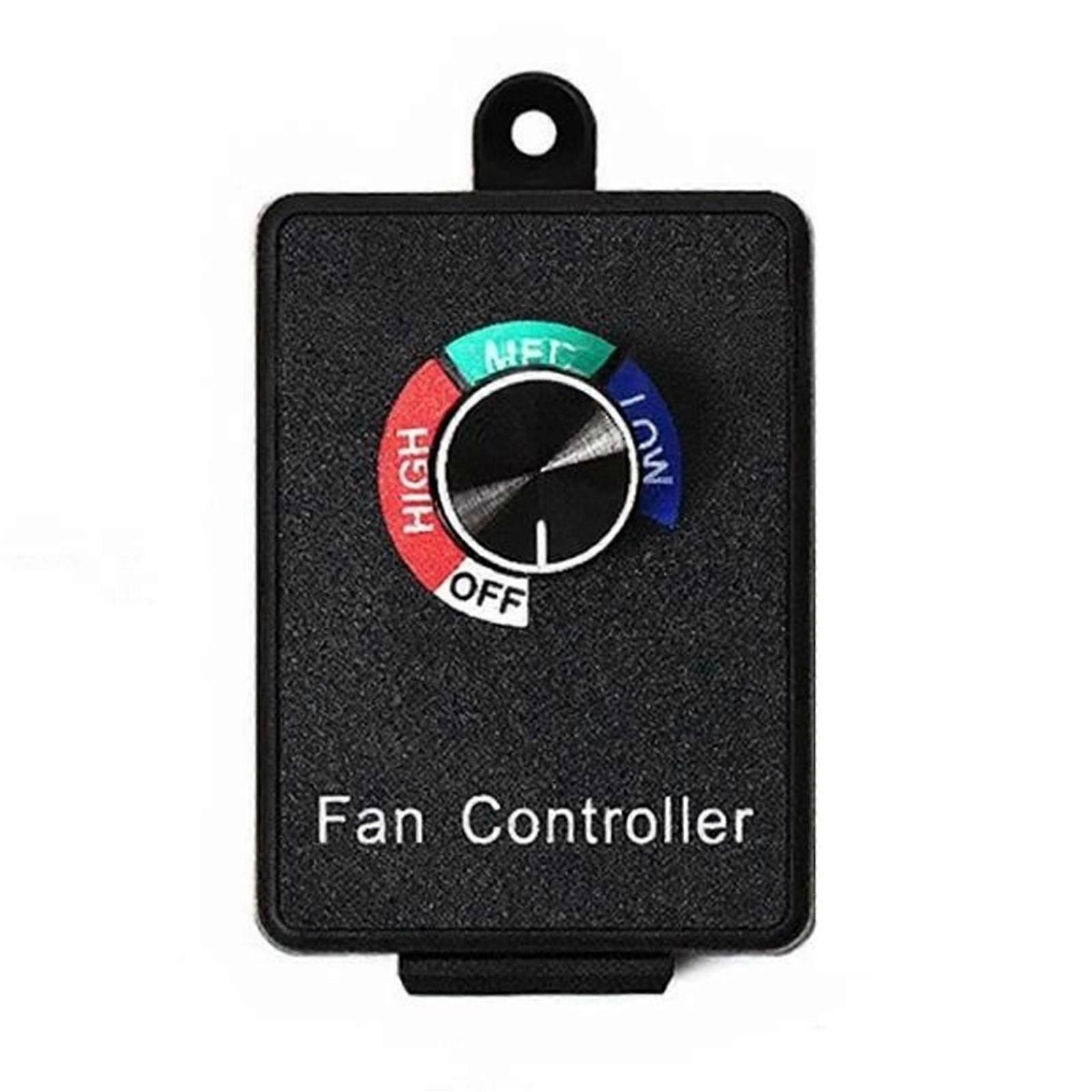 350W Electric Fan Governor Replacement Fan Variable Speed Controller Electric Motor Rheostat for Hydroponics Enduring Multicolor