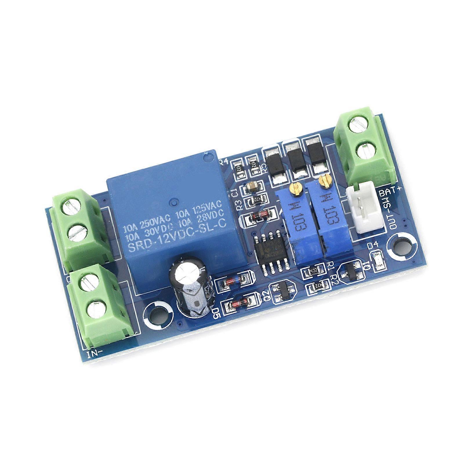 12V Battery Guard Module Intelligent Adjustable Voltages Threshold For Load Protections Multicolor