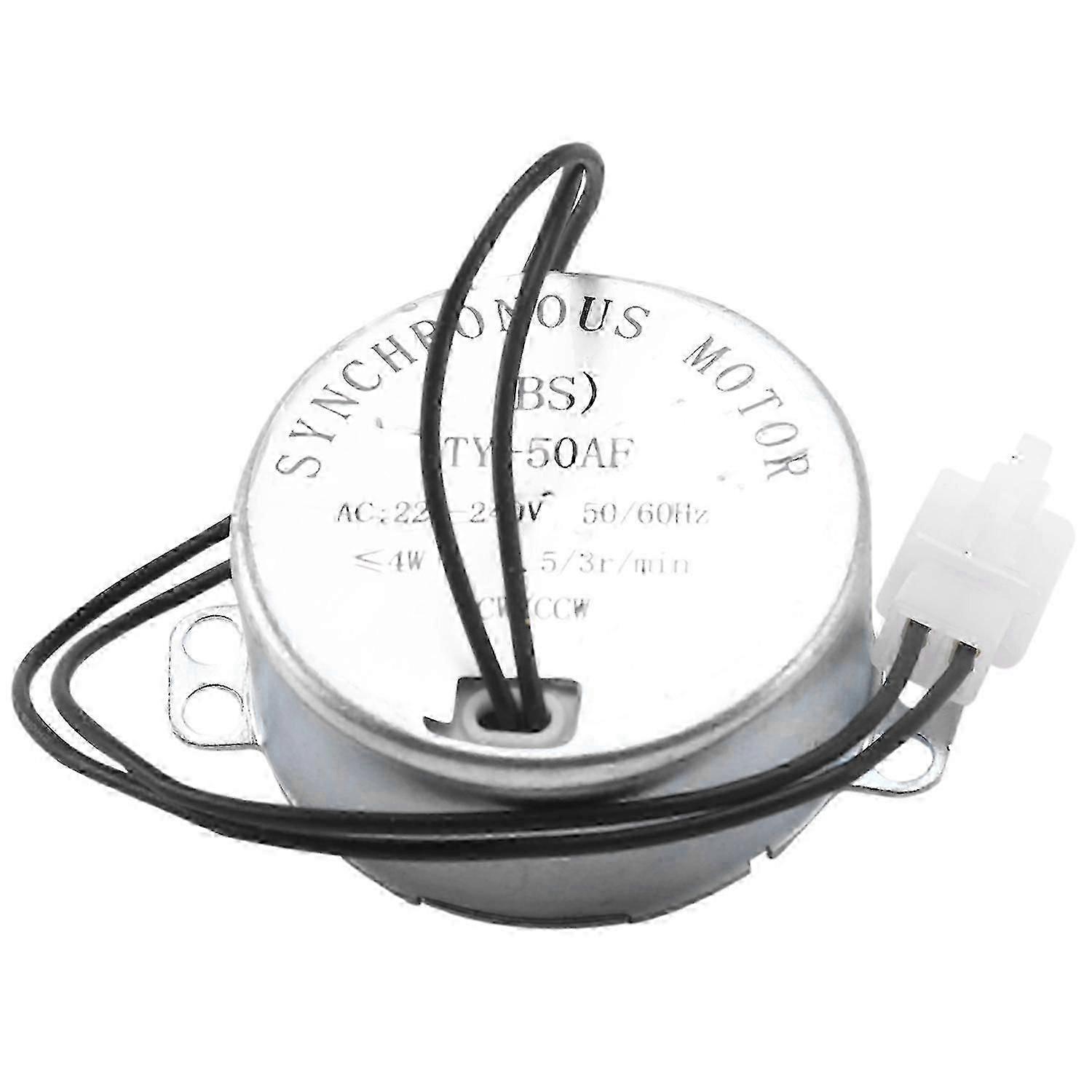 1 stk inkubator automatisk eggdreiemotor synkronmotor 2.5 / 3R / min CW / CCW gård kylling 220V