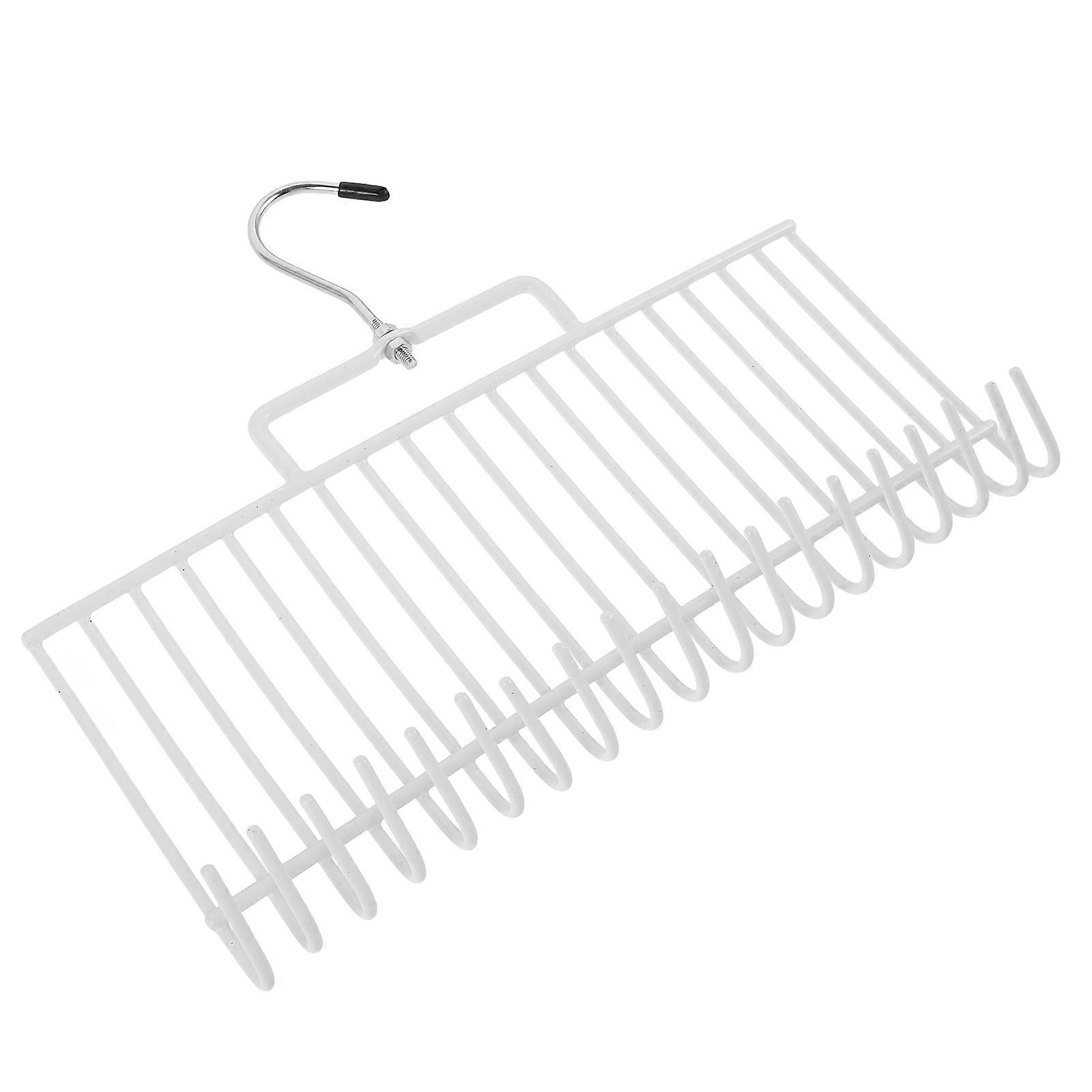 Cap Display Storage Rack Hat Display Hanger Versatile Showcase For Women Professionals White 1Set