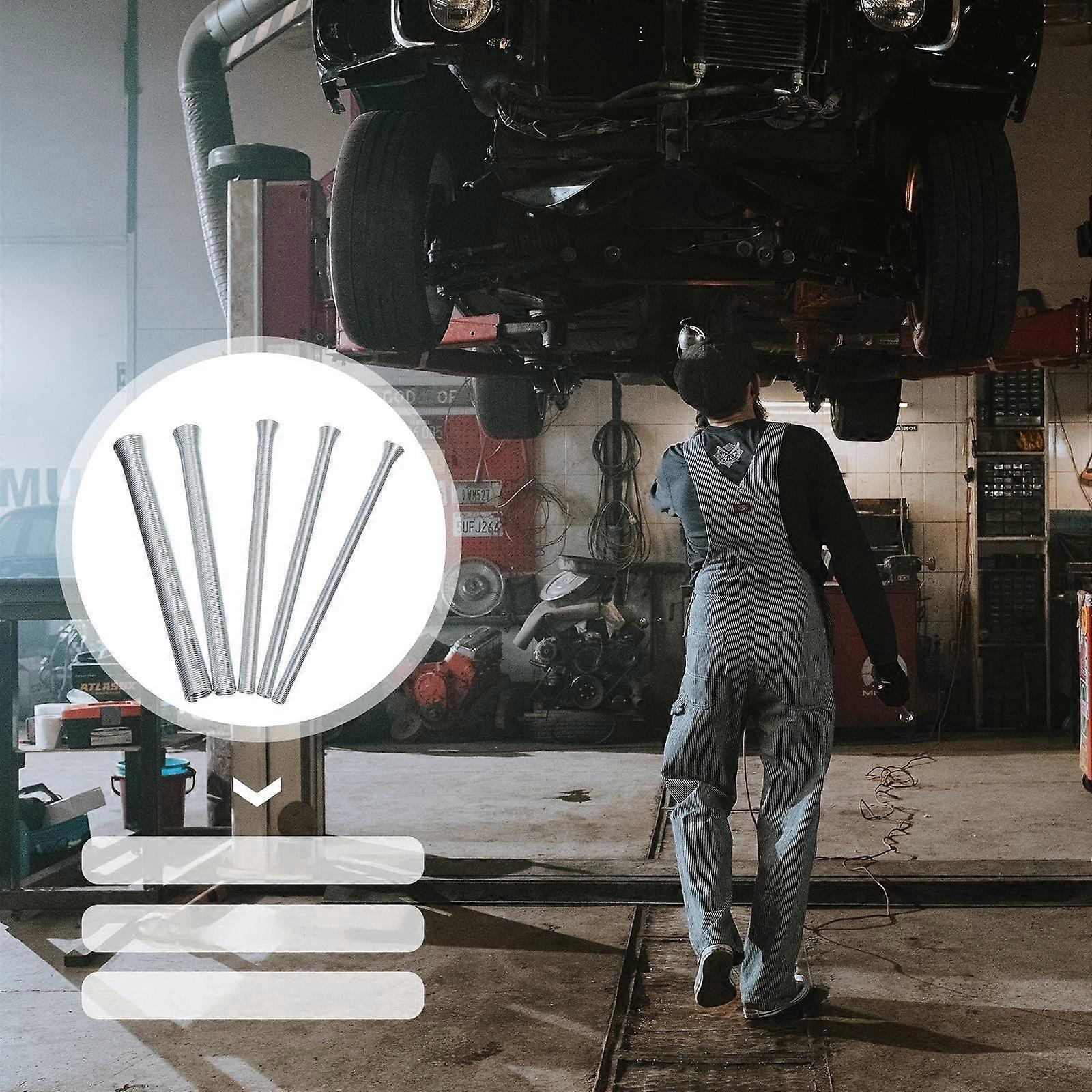 Soft Copper Tube Bender Air Conditioner Tools Super Elastic Strong Durable Tube Benders Technicians Not Easy To Deform 5Pcs