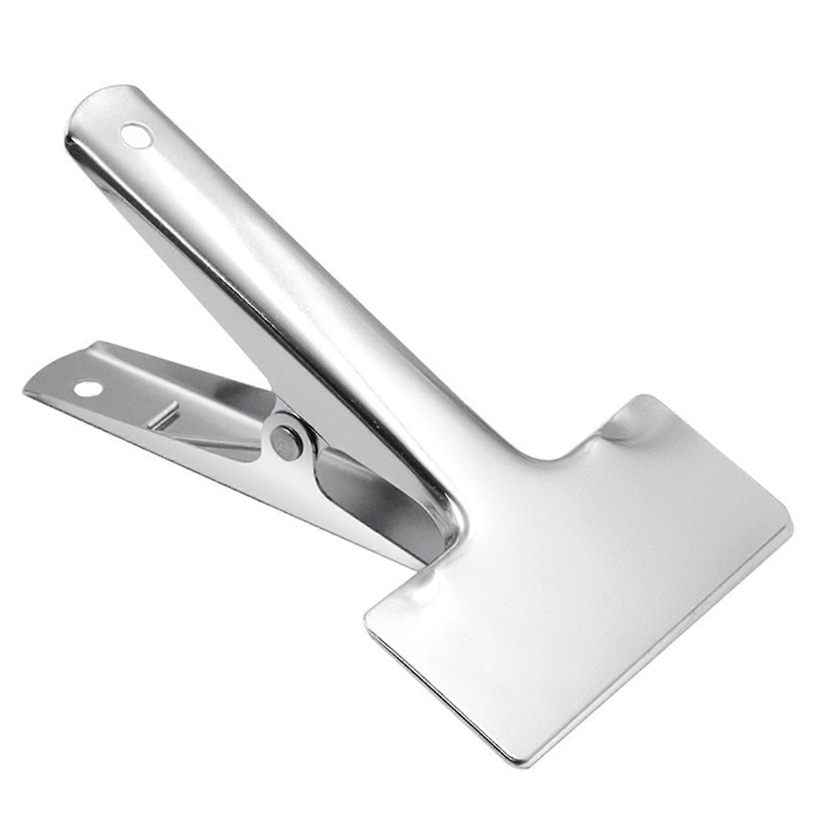 Fabric clamp for clothing cutting machine