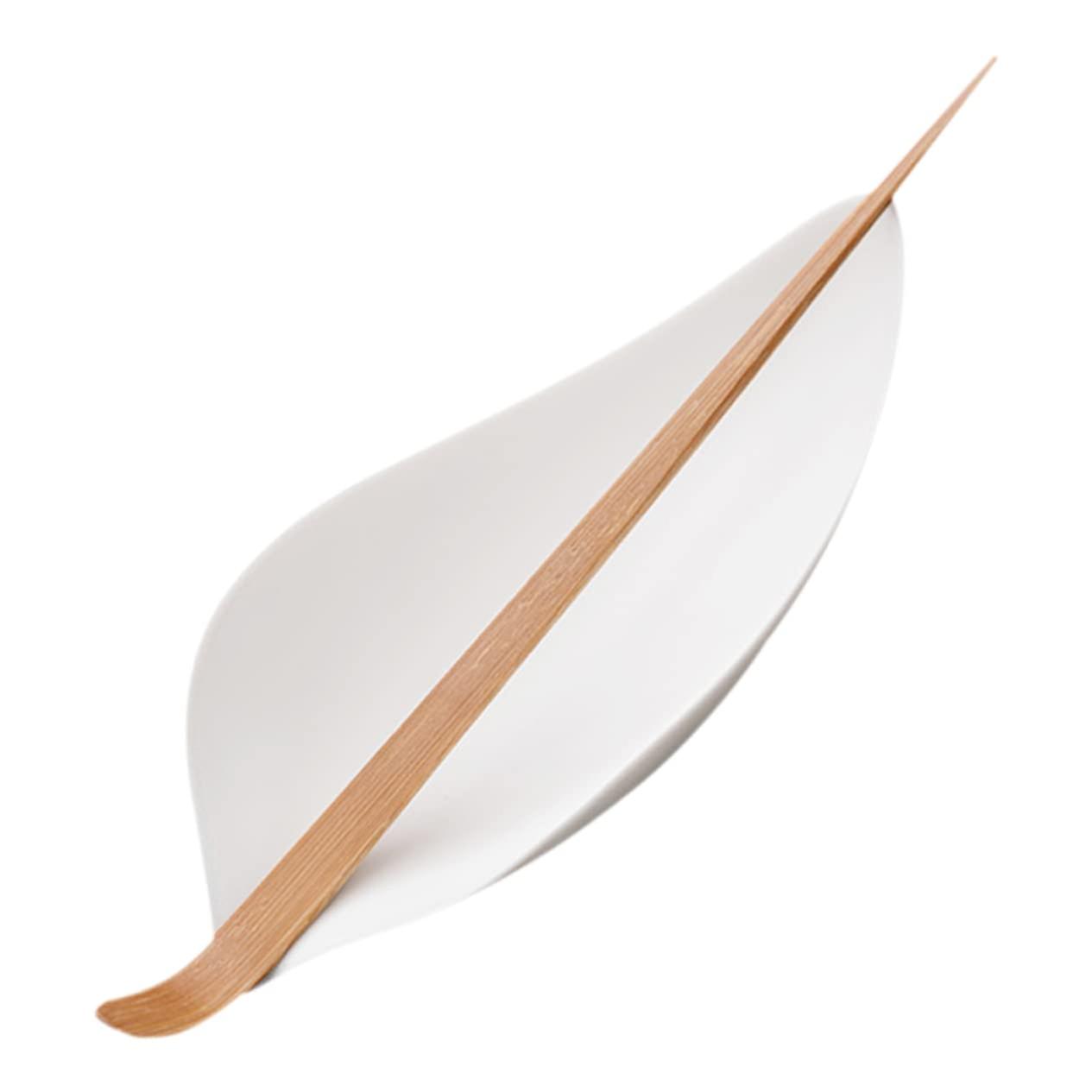 Ceramic Tea Scoop for Loose Leaf Tea with Accurate Measurement and Durable Elegant Design