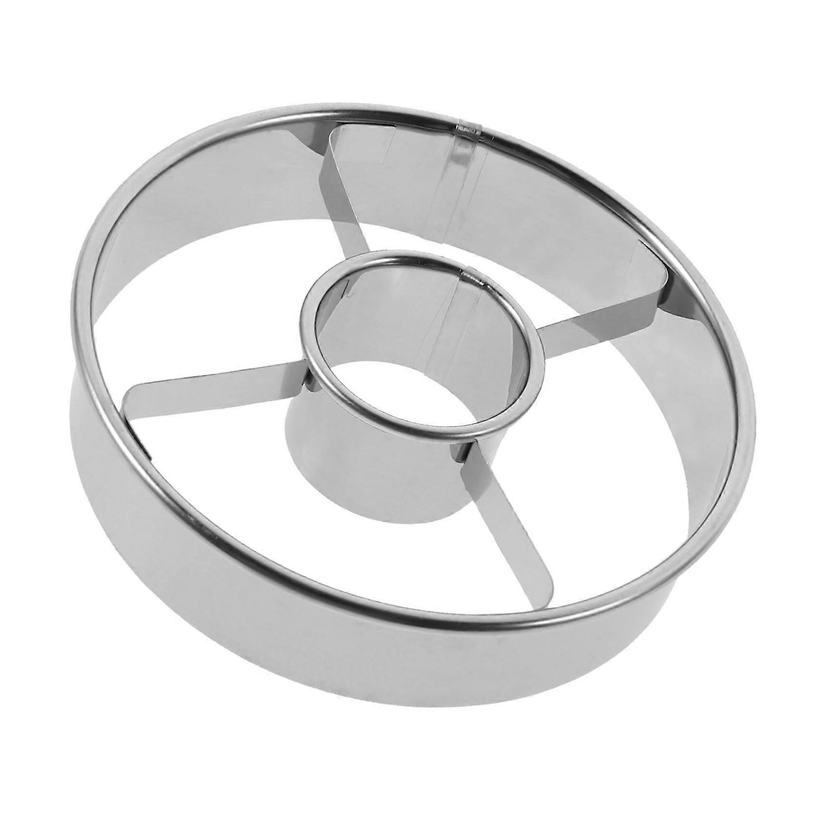 Stainless Steel Donut Cutter Mold with Smooth Surface for Uniform Baking and Easy Cleaning