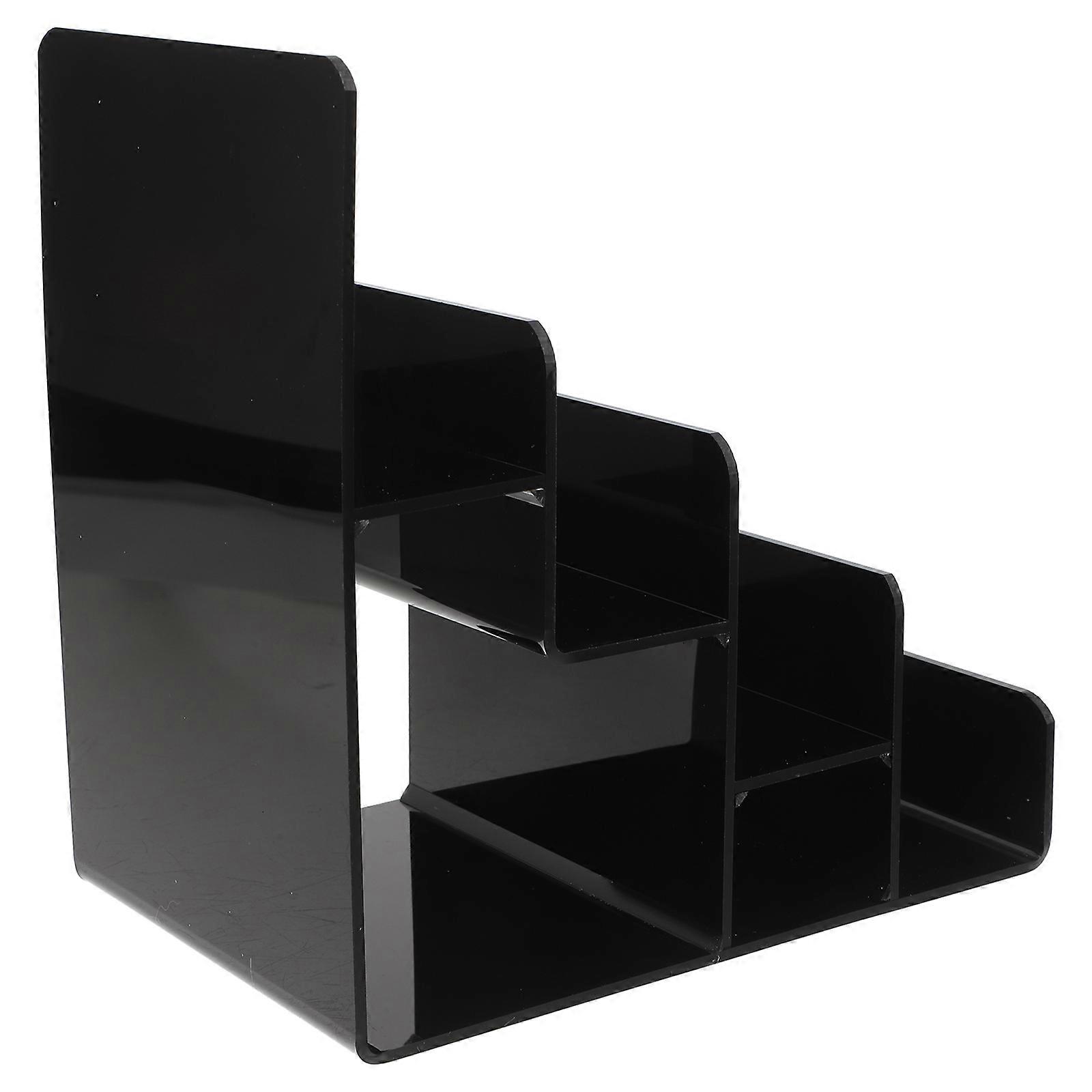 Acrylic Wallet Display Stand for Display Retail Organizer in Black