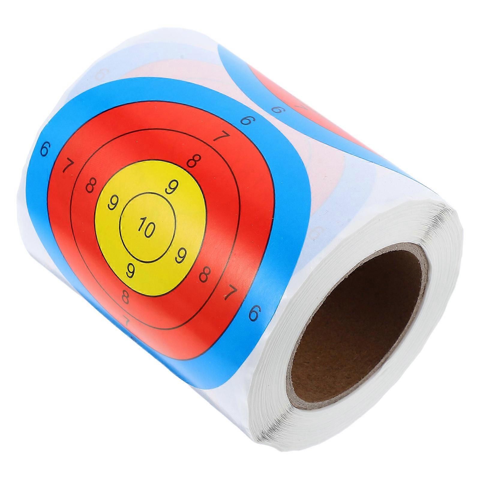 Shooting Targets Paper Stickers for Shooting Practice 4 Rolls Adhesive